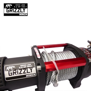 Troliu electric Grizzly Winch 8500lbs (3855KG) 12v Cablu de Otel 18m Raport 150:1
