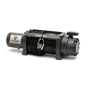 Troliu electric Macon Master 13000lbs (5897KG) 12V cablu sintetic 26m Raport 216:1