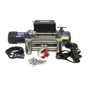 Troliu Husar Winch 12000lbs (5443KG) 24V Cablu de Oțel 25m