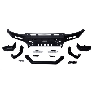 Bară față metalică cu suport troliu pentru Suzuki Jimny (1998-2018) JB23 JB33 JB43 JB74, ORE4x4