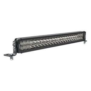 Vedere laterală a barei LED Osram VX500-CB, evidențiind designul robust.