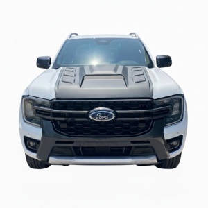 Black hood ornament, ABS plastic, Ford Ranger (2023+) Safari