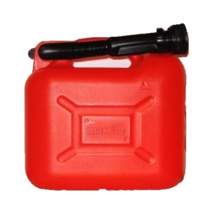 Canistra plastic 5L Rosu