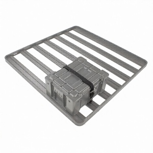 Chingă fixare cutii cu antifurt, negru, carabină din oțel inoxidabil Front Runner