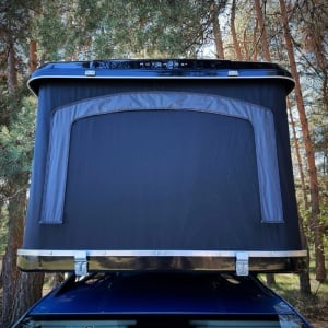 Cort auto Maggiolina Grand Tour 360° 2 Persoane Negru 130 x 210 x 96 cm Autohome - Img 8