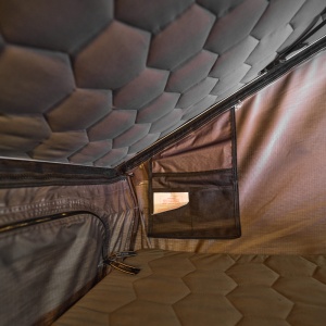 Cort de acoperiș auto 124 x 203 cm, 2 persoane, 71 kg, saltea de 7 cm, Bush Cruiser 120 Wild Land