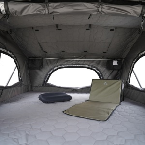 Cort de acoperiș auto 230 x 160 cm, 4 persoane, 48 kg, Wild Cruiser 160 Wild Land
