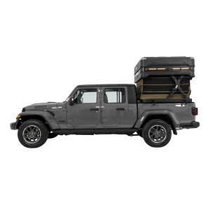 Cort de acoperis auto 3 persoane, 279 kg, cu două niveluri, compatibil cu autovehicule tip pick-up, acționare automată, Wingman X Wild Land