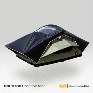 Cort de acoperiș auto CampTalk Echo 160, pentru 3-4 persoane, 160x240 cm, greutate 68 kg, montaj rapid 5 minute, Sky View, impermeabil, compatibil autovehicule mici, SUV și 4x4