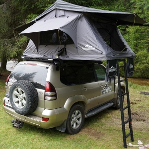 Cort de acoperiș auto cu Sky Roof, 4 persoane, 67 kg, 190 x 240cm Overlander Adventure 3.0