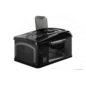 Cort de acoperiș auto Maggiolina Air-Sky 360° Negru, 2 persoane, 130 x 210 x 96 cm Autohome
