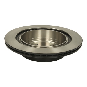 Vedere din alt unghi a discului de frână TRW de 292mm, evidențiind ventilația, Nissan Qashqai I.