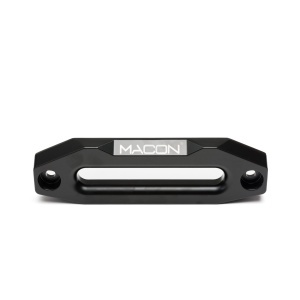 Fanta (ghidaj cablu) pentru troliu, material aluminiu, negru, 254mm, compatibil cu trolii cu plasma sintetică, Macon Winch