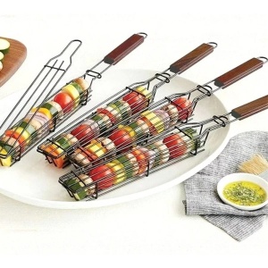 Grill pentru frigărui și legume Perfect Home - Img 2
