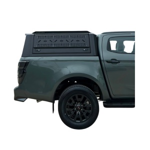 Hardtop negru pentru Isuzu D-Max (2021-2025), prevăzut cu 3 uși rabatabile multifuncționale AQM Q80 - Img 2