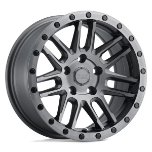 Jantă aliaj R18 8J 5x127 ET30 Jeep Wrangler JK Matte Brushed Black Rhino