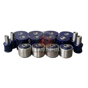 Kit bucse Toyota Land Cruiser 70/73 (după 1991) Poliuretan Albastre 85 ShA cu bucse caster metalice 40mm Elast-Pol