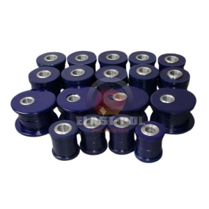 Kit bucse Toyota Land Cruiser 80/105 Excentrice Poliuretan Albastre 85 ShA Elast-Pol