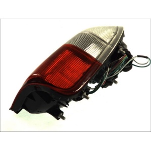 Lampă spate dreapta Mitsubishi L200 (1996-2007), cu dulii, semnalizare albă, Depo - Img 3