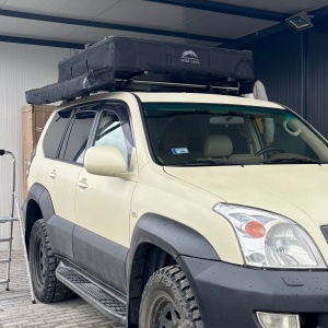 Marchiză auto 270°, partea stânga, cu acoperire extinsă 11,5 m², pentru SUV, pick-up și van, rezistentă la vânt și ploaie, material rip-stop UPF50+, Wild Land