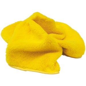 Textura moale și pufoasă a microfibrei de curățare detaliată.