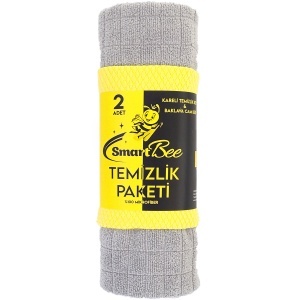 Microfibre Curățare Auto, Set 2 buc, Uscare 380gsm, Geamuri 235gsm, 40x40cm, SmartBee 3DProducts