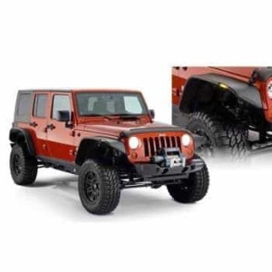 Overfender Jeep Wrangler JK 4 usi Bushwacker Flat Style
