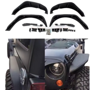 Overfendere față Jeep Wrangler