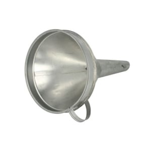 Pâlnie dreaptă gri, metal,