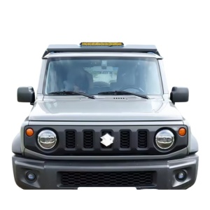 Portbagaj expediție Suzuki Jimny JB74 (2018-prezent) din aluminiu cu bară LED integrată, ORE4x4 - Img 5