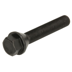 Prezon roată M12x1.25, filet 60 mm, cap conic, cheie 17, negru, Mammooth