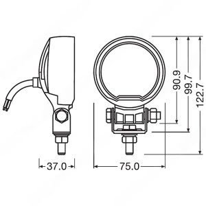 Proiector led 6000K 13.5W