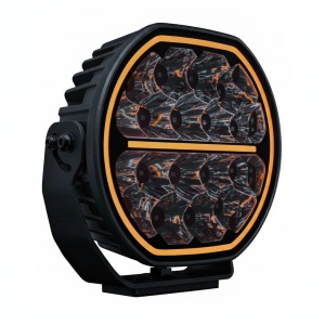 Proiector LED faza lunga universal Big Energy 2.0 9 inch, 12900 lumeni, pozitie alb/amber, Strands
