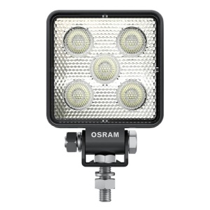 Proiector LED Osram VX70-WD asamblat, cu lentilele Wide vizibile.