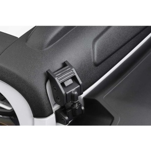 Protecție capotă Jeep Wrangler JK (2007-2018) Trail Armor negru mat RealTruck Bushwacker - Img 4