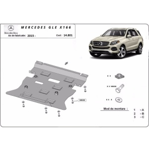 Scut auto Mercedes GLE