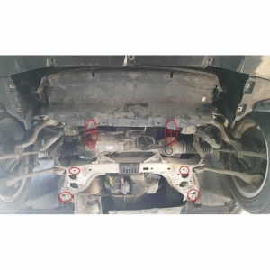 Scut auto metalic BMW Seria 1 E81 E87 2004 - 2011 - Img 5