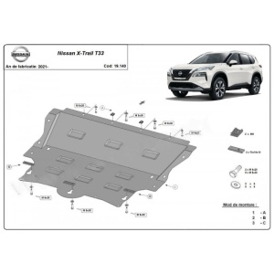 Scut auto metalic Nissan