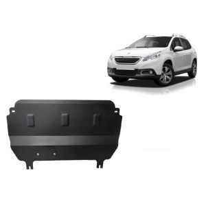 Scut auto metalic Peugeot 2008, 208