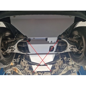Scut radiator din aluminiu Ford Ranger (2023-2026), grosime 3 mm, Scut Protection - Img 5