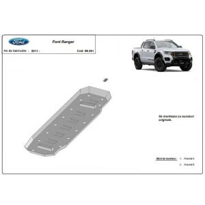 Scut rezervor Ford Ranger 2011-2023 - Img 3