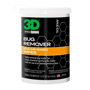 Șervețele Premium pentru Îndepărtarea Insectelor 3D Bug Remover, Formulă Enzime, Sigure Vopsea, PPF, Sticlă, Plastic, 3DProducts