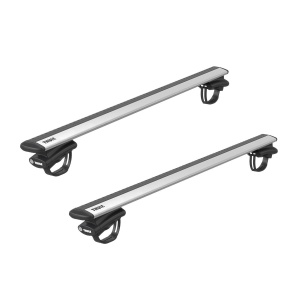 Set bare transversale Dacia Duster (2018-2024) Thule Evo Raised Rail Wingbar Evo