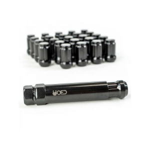 Set piulițe antifurt M12x1.25 Nissan Patrol Y60 Y61 (1988-2016) Suzuki Jimny (1998-2024) negre OFD - Img 3