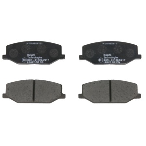 Set plăcuțe frână față Suzuki Jimny (1998-2018), Samurai (1981-2004), Grand Vitara 2.0 (1998-2003) Delphi