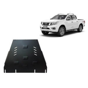 Scut de protecție din oțel de 2 mm pentru cutia de viteze la Nissan Navara NP300 (2015-2023).