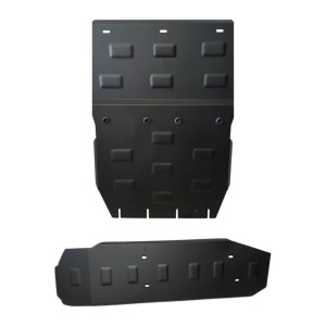 Set scuturi metalice Volkswagen Amarok (2010-2020), varianta fără scut de plastic: motor și rezervor