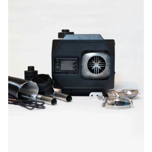 Sirocou portabil patrat alb 8kw 12v/24v, carcasa de aluminiu Smart Heater