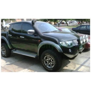 Snorkel Mitsubishi L200 (2006-2015) / Pajero Sport (cu rezervor lichid parbriz), montaj partea dreapta