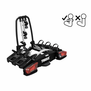 Suport biciclete Thule VeloCompact F cu prindere pe carligul de remorcare - pentru 3 (4) biciclete